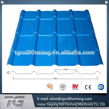 Trapezoidal Telha e painel de parede Máquina de laminação de folhas de metal Com muitas opções para escolher